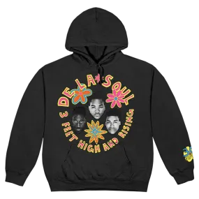 3 Feet High and Rising Black Hoodie