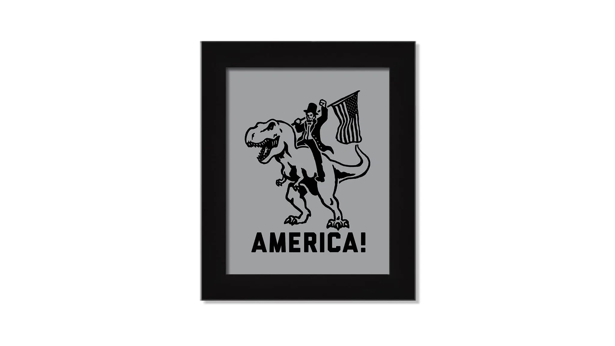 Abe T-Rex Wall Art