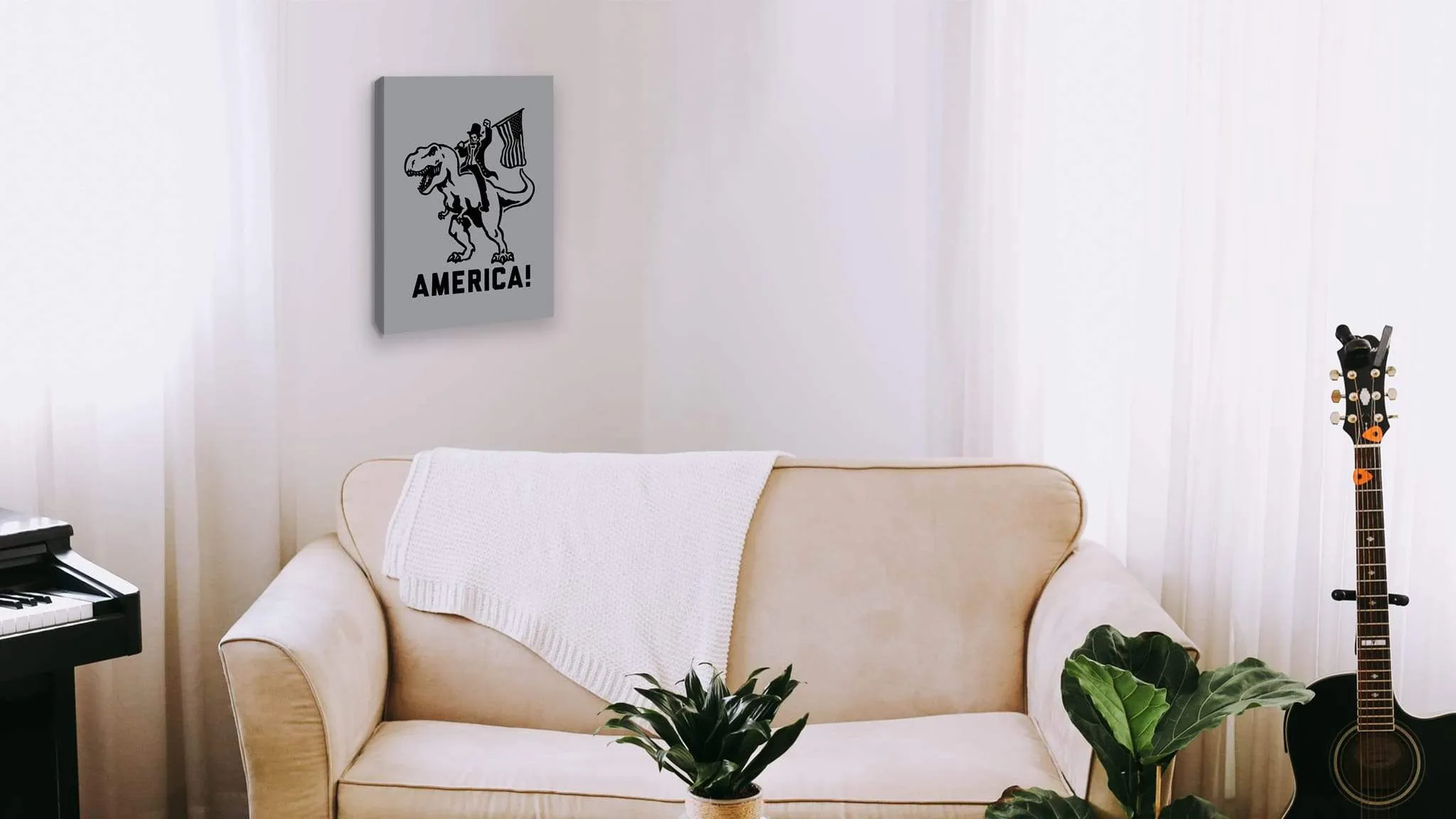 Abe T-Rex Wall Art