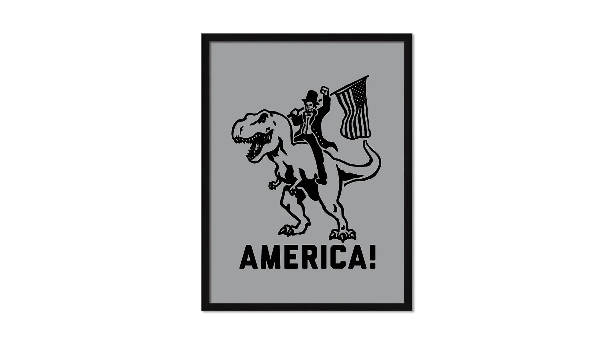 Abe T-Rex Wall Art