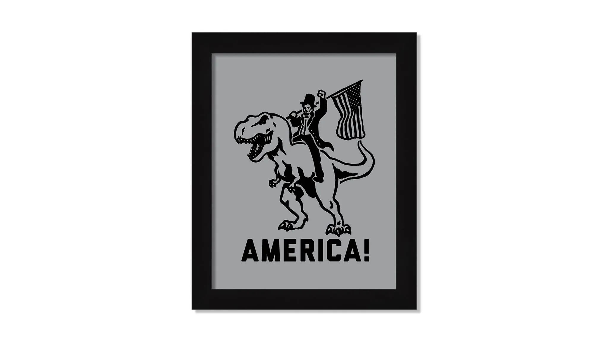 Abe T-Rex Wall Art