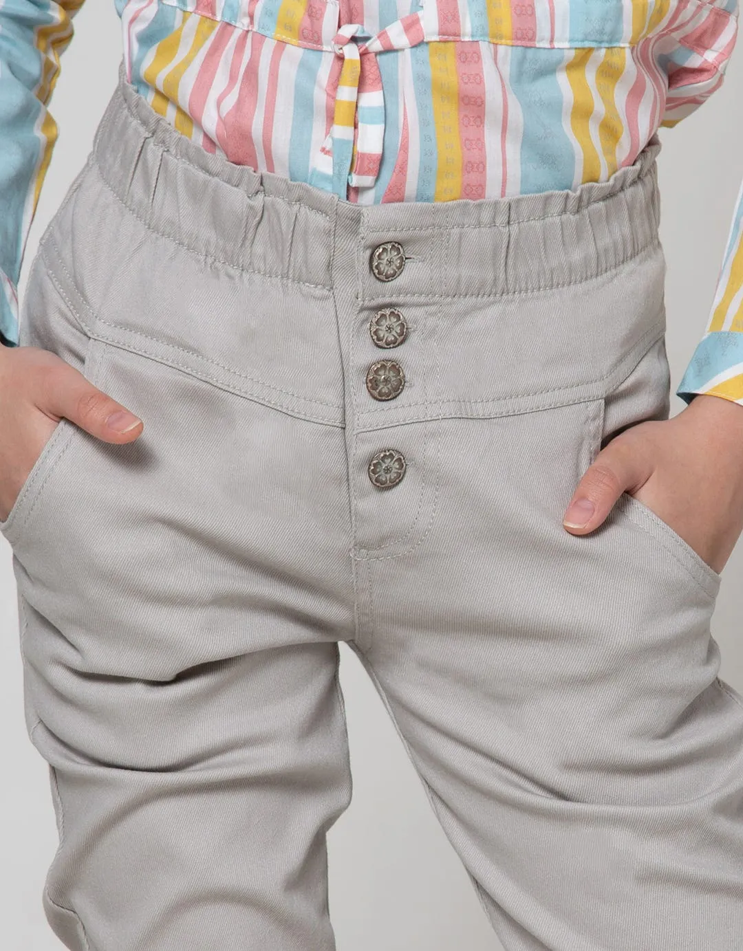 Aero Pants Woven Twill Pinggang Karet