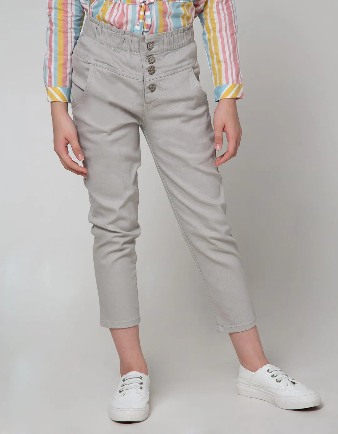 Aero Pants Woven Twill Pinggang Karet