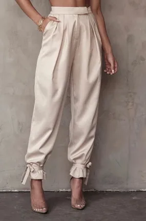All Tied Up High Waist Trousers