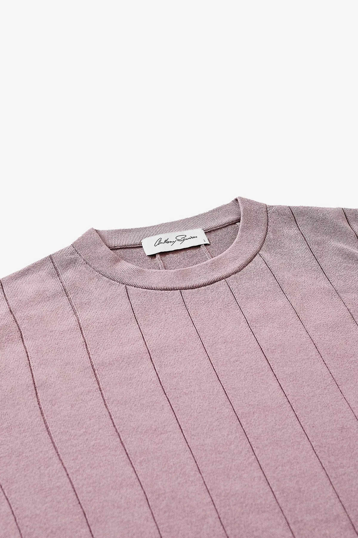 Aviation Knitted Tee - Purple