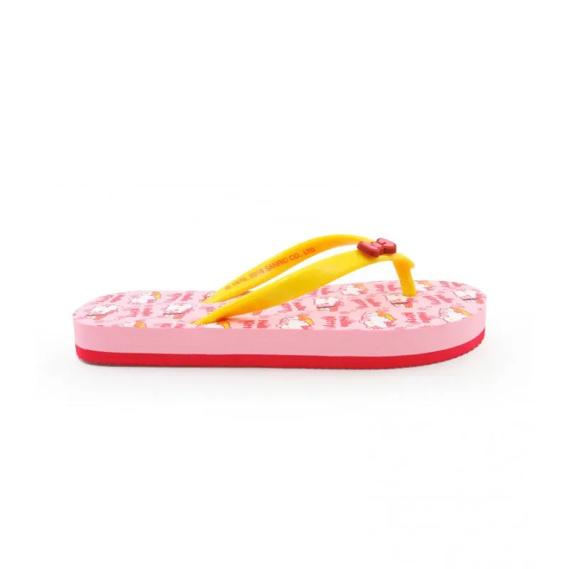 Banana Peel Slippers for Girls Kids Hello Kitty Sushi Love - Futomaki
