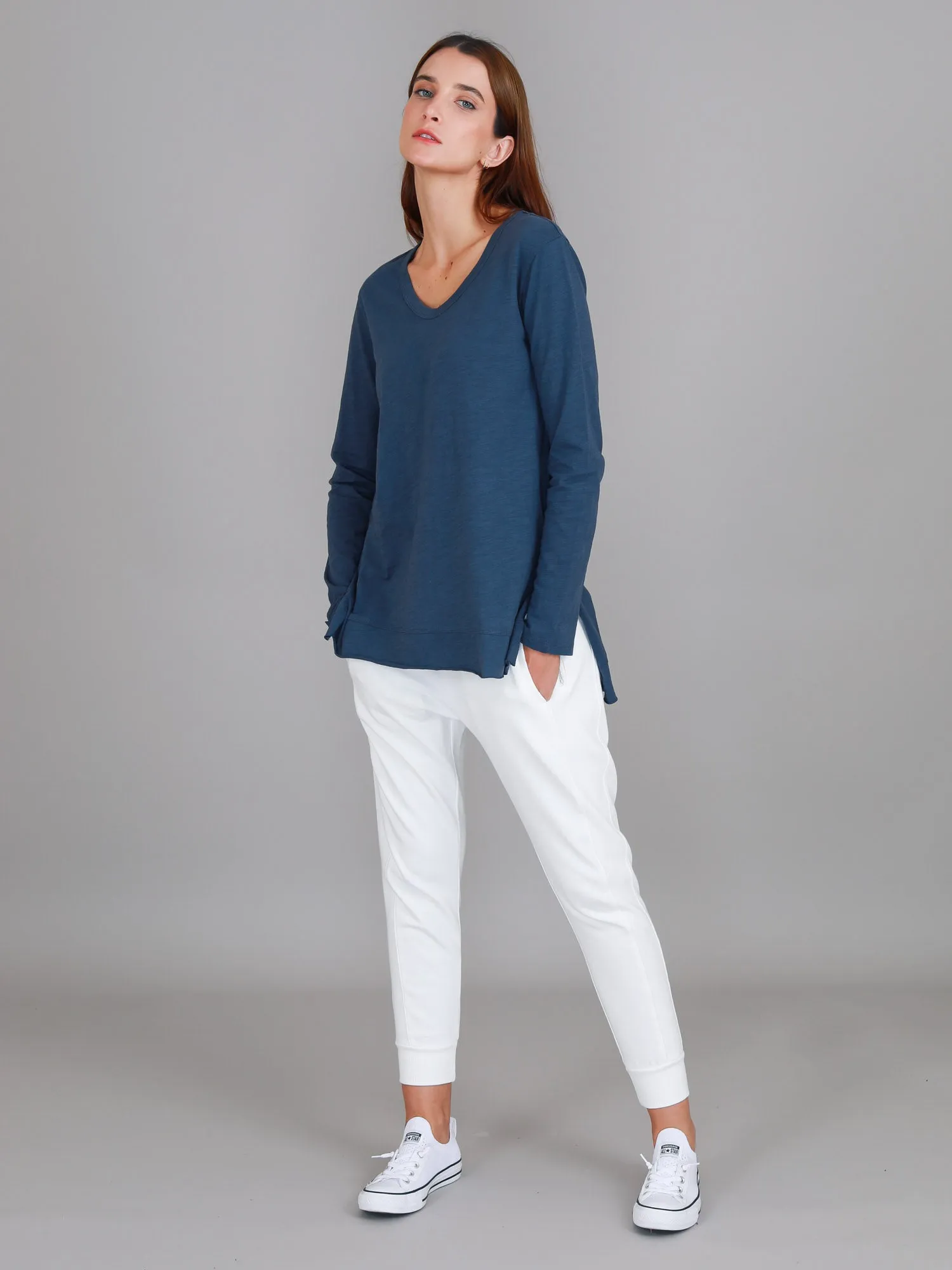 Barwon V Neck T Shirt