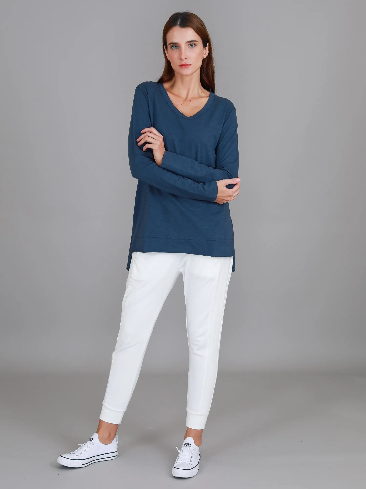 Barwon V Neck T Shirt