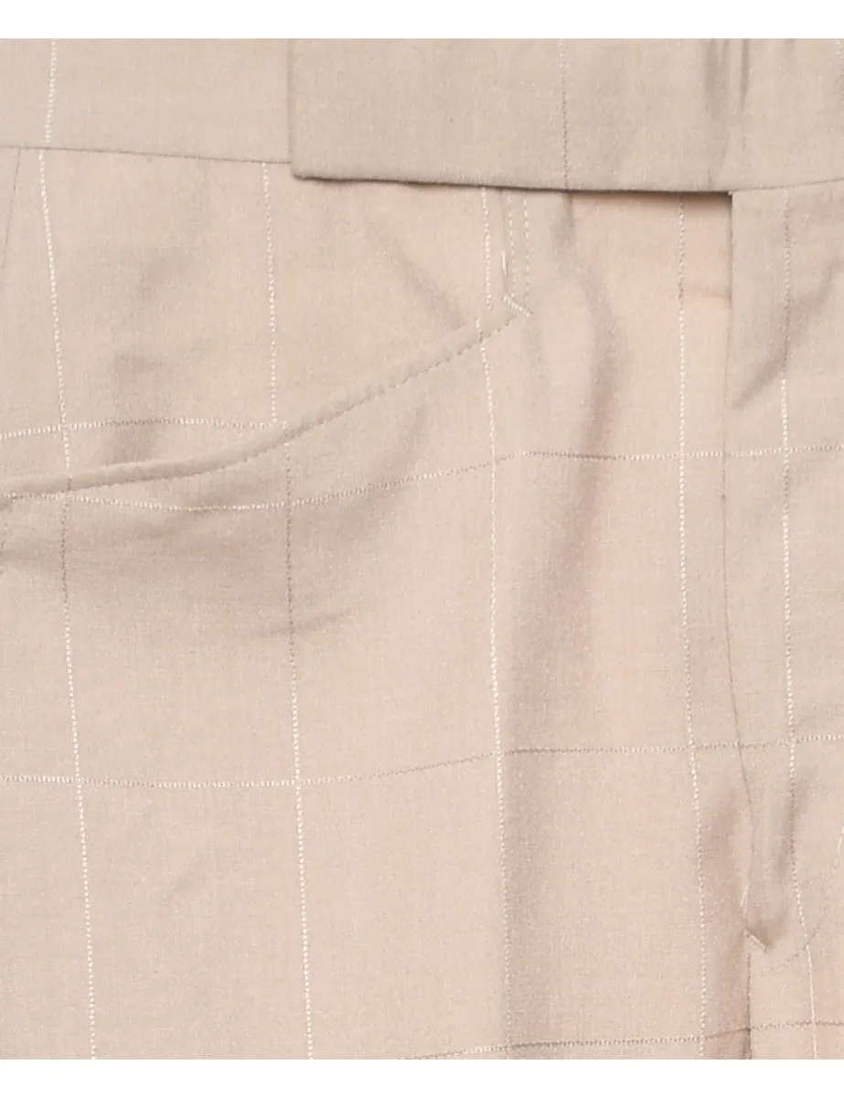 Beige Trousers - W30 L29