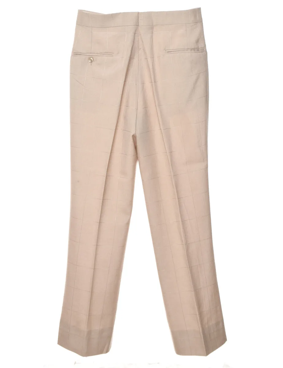 Beige Trousers - W30 L29