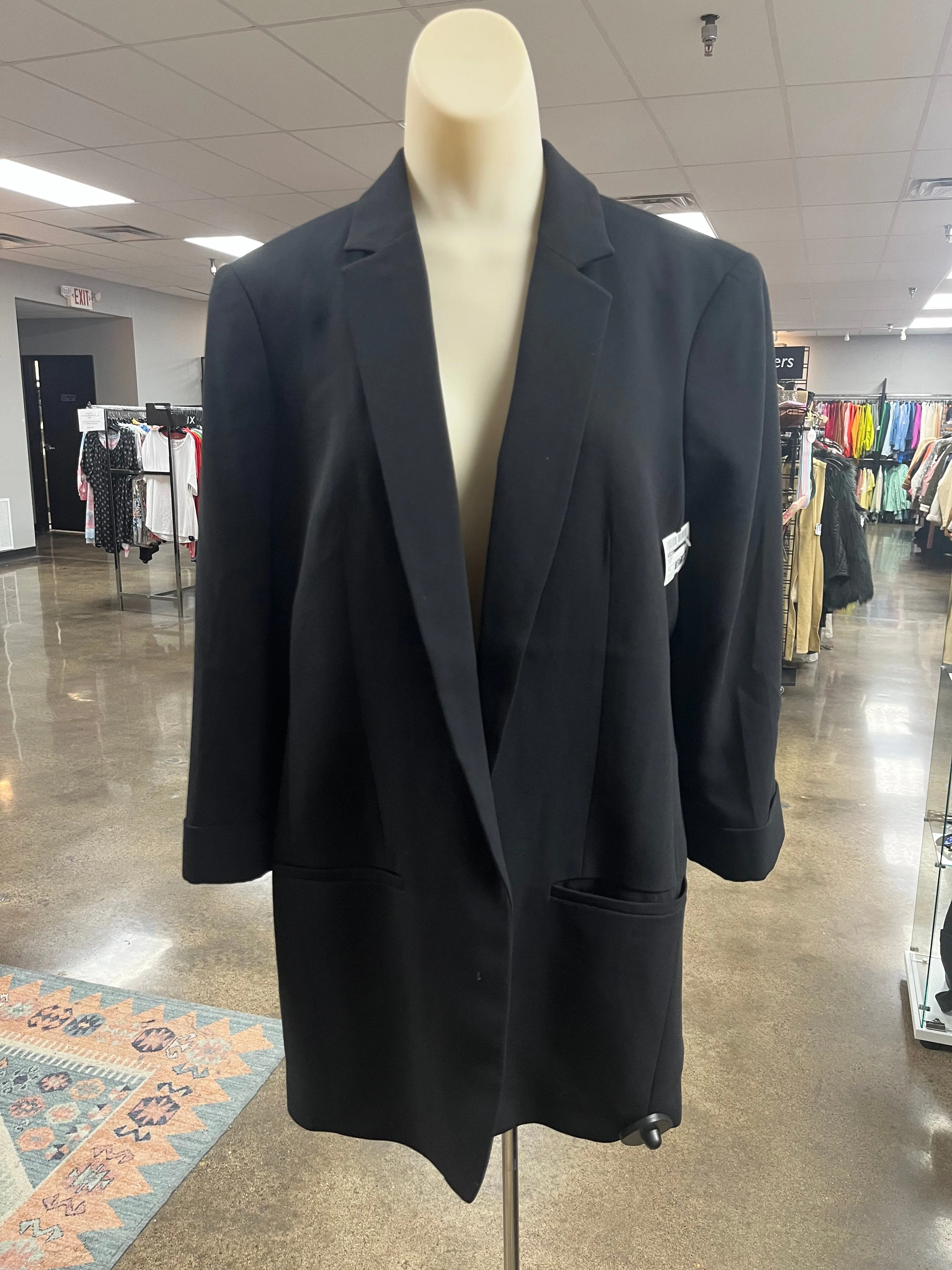 Blazer By Express In Black, Size:L