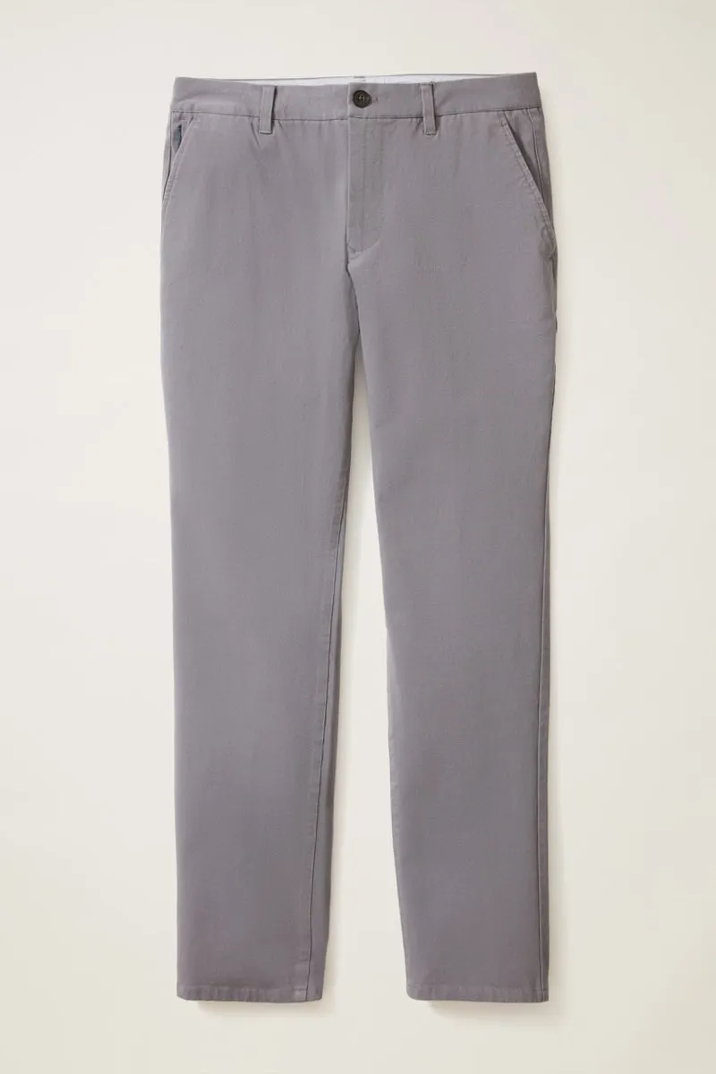 Bonobos Grey Slim Stretch Washed 2.0 Chino Pants