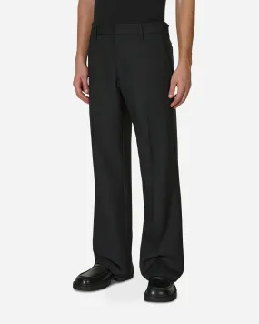 Bootcut Trousers Black