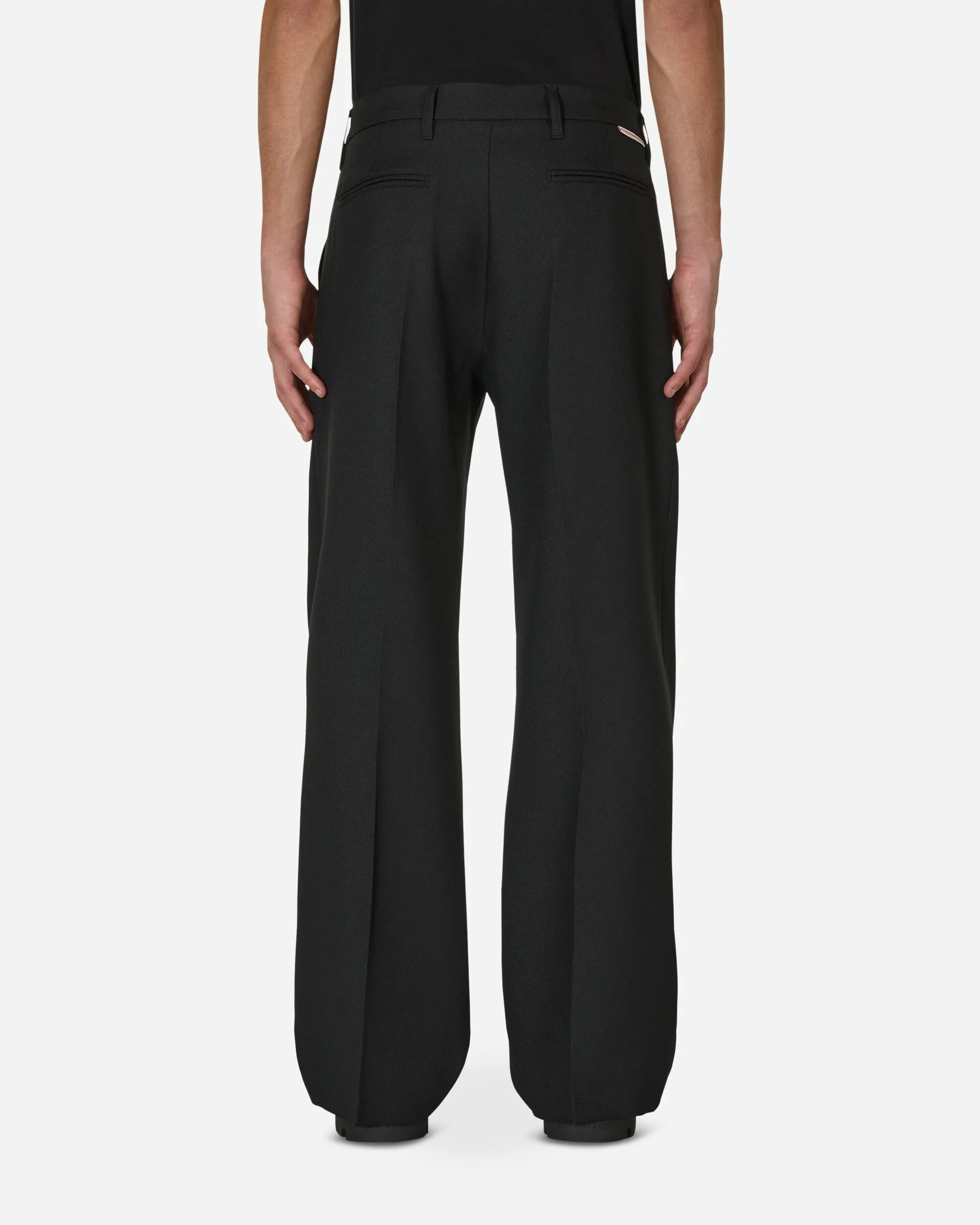 Bootcut Trousers Black