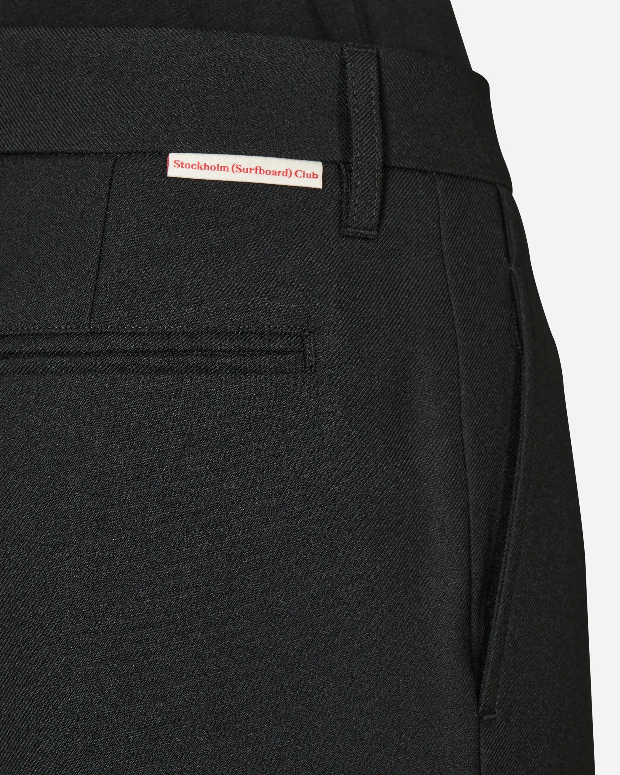 Bootcut Trousers Black