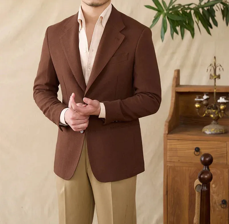 Business linen relaxation jacket