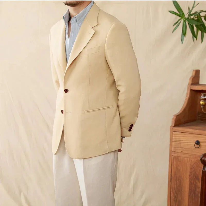 Business linen relaxation jacket