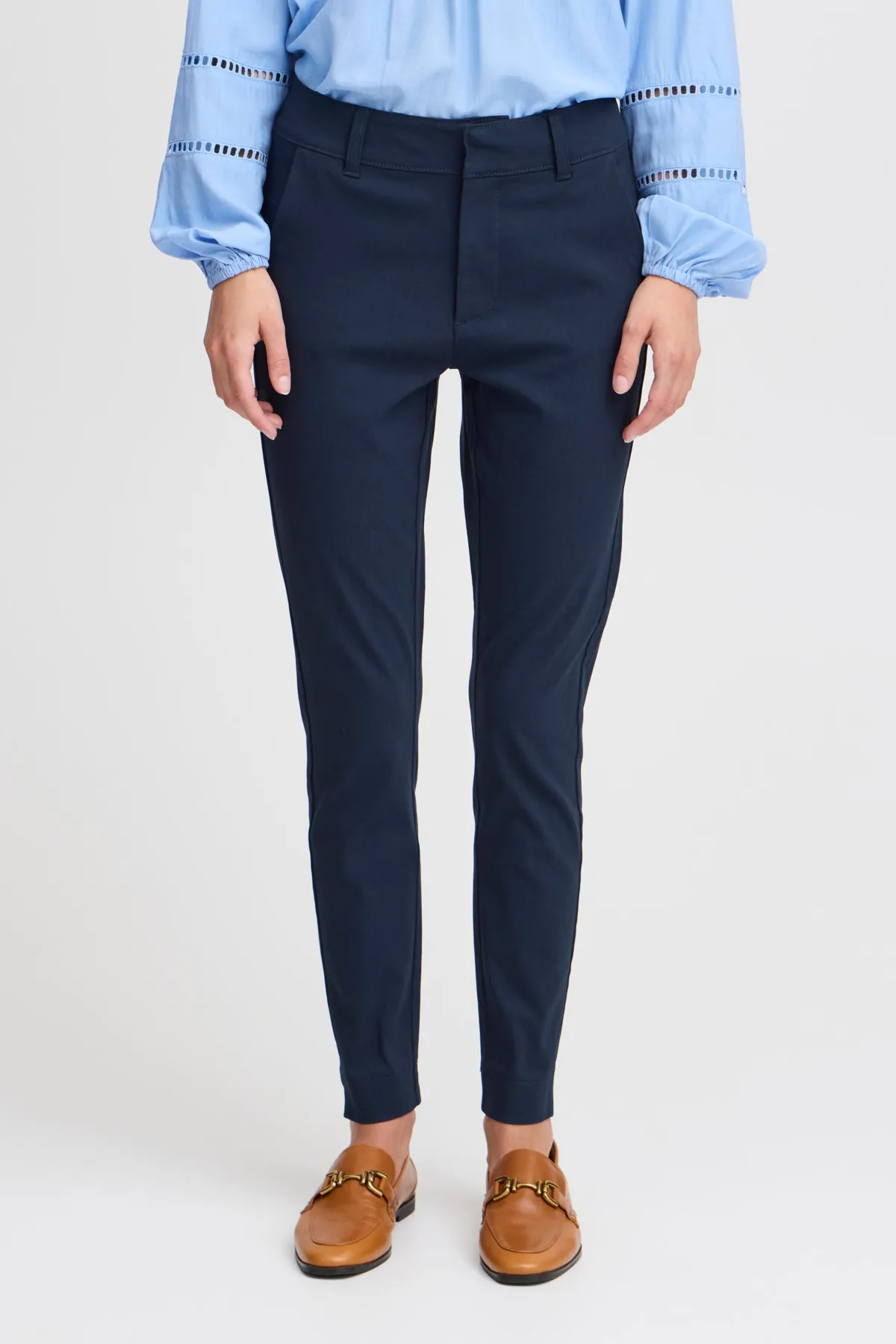 BYDIXI CHINO PANTS Bengalin- Copenhagen Night