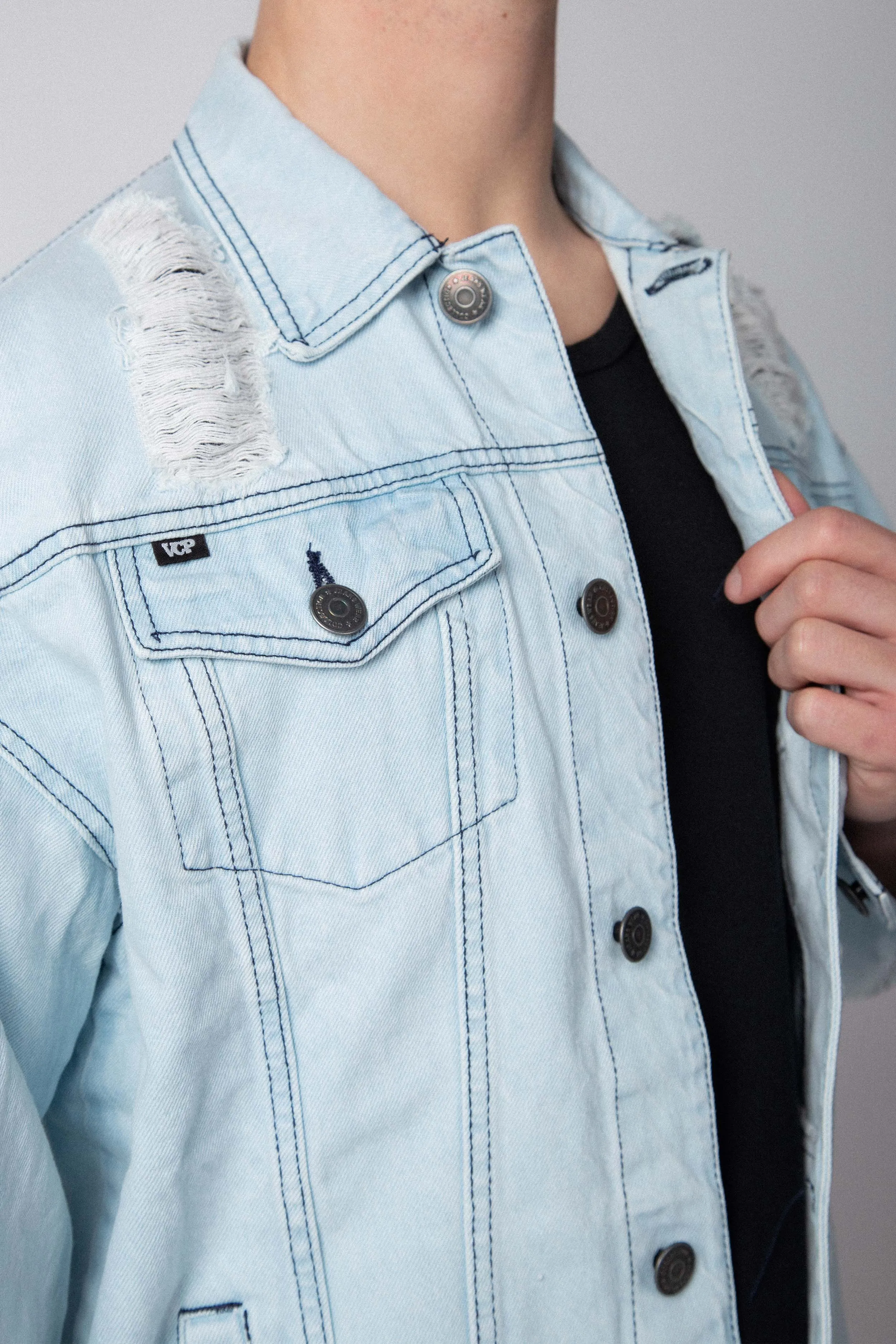 Campera Jean Dylan Tears Sky
