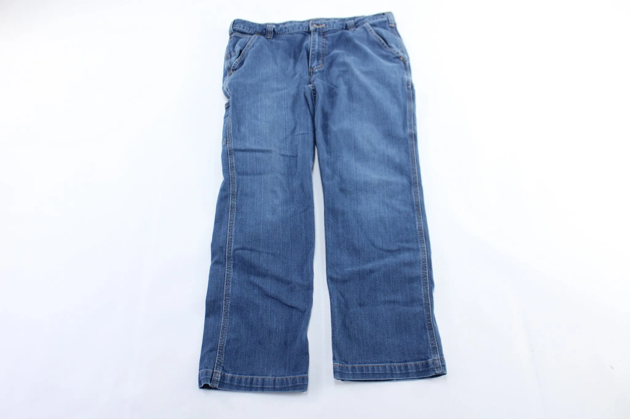 Carhartt Logo Patch Relaxed Fit Denim Jeans
