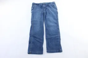 Carhartt Logo Patch Relaxed Fit Denim Jeans