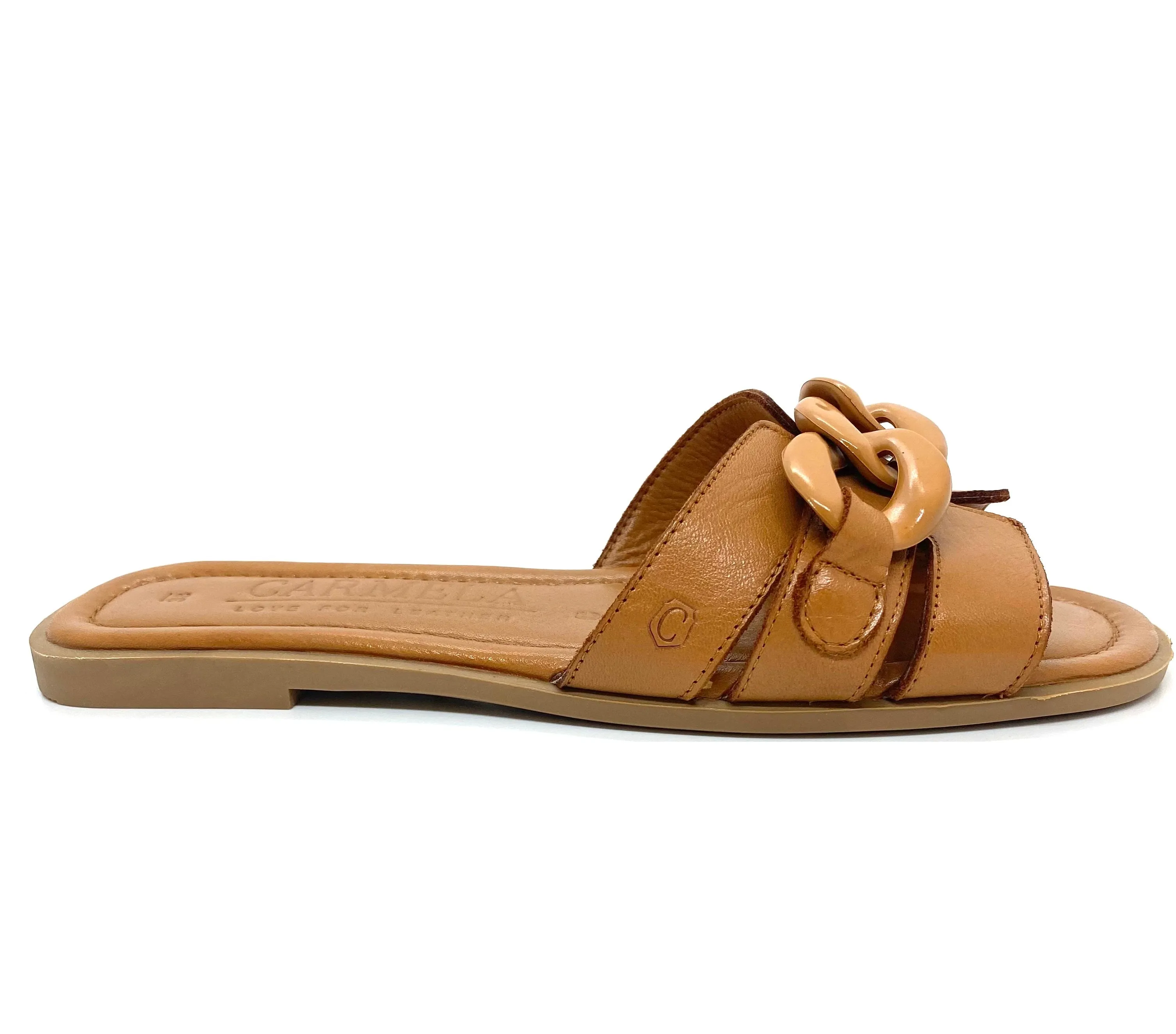 Carmella Ladies Chain Trim Slider