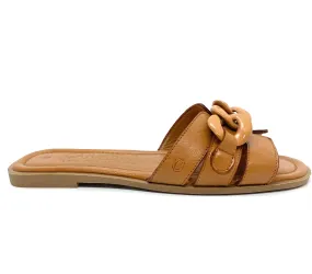 Carmella Ladies Chain Trim Slider