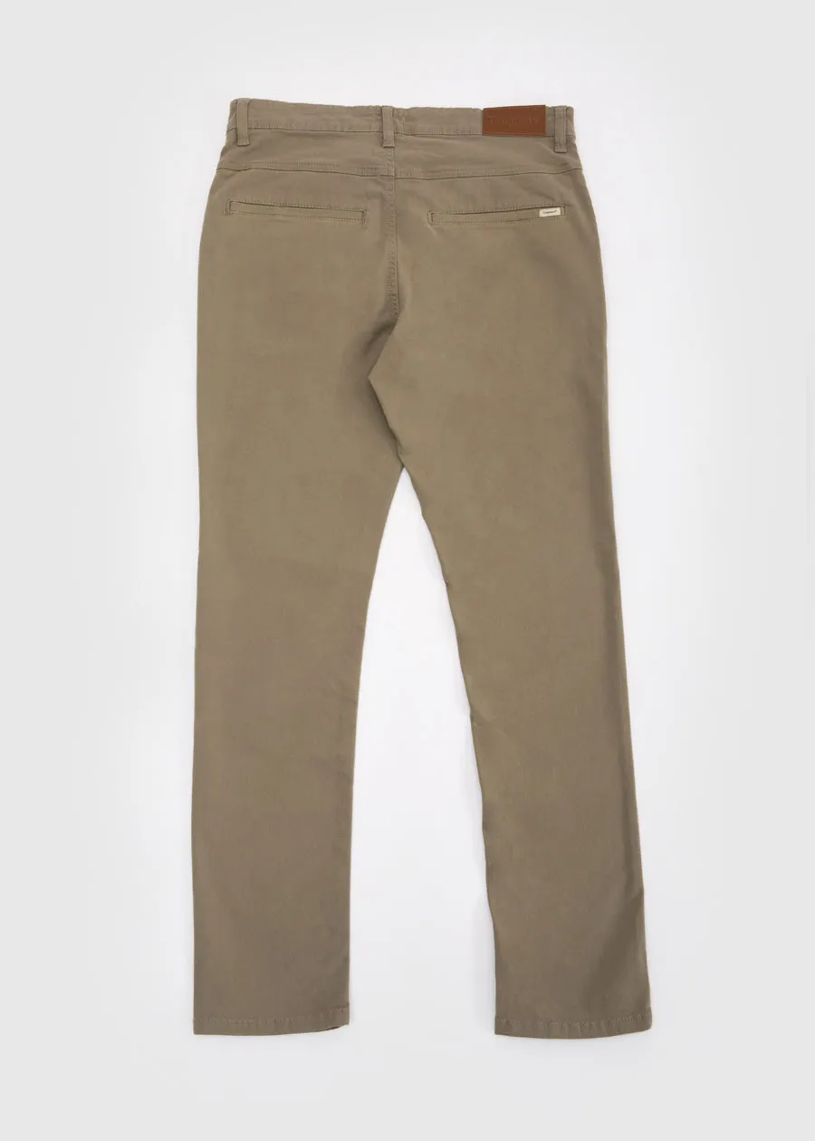Chino Waterrepellent Fit 220 Light Green