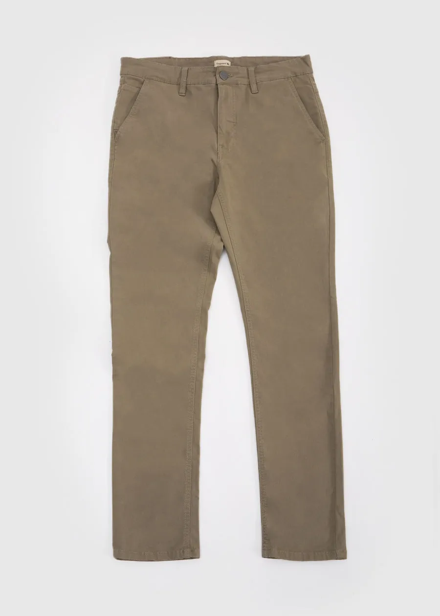 Chino Waterrepellent Fit 220 Light Green