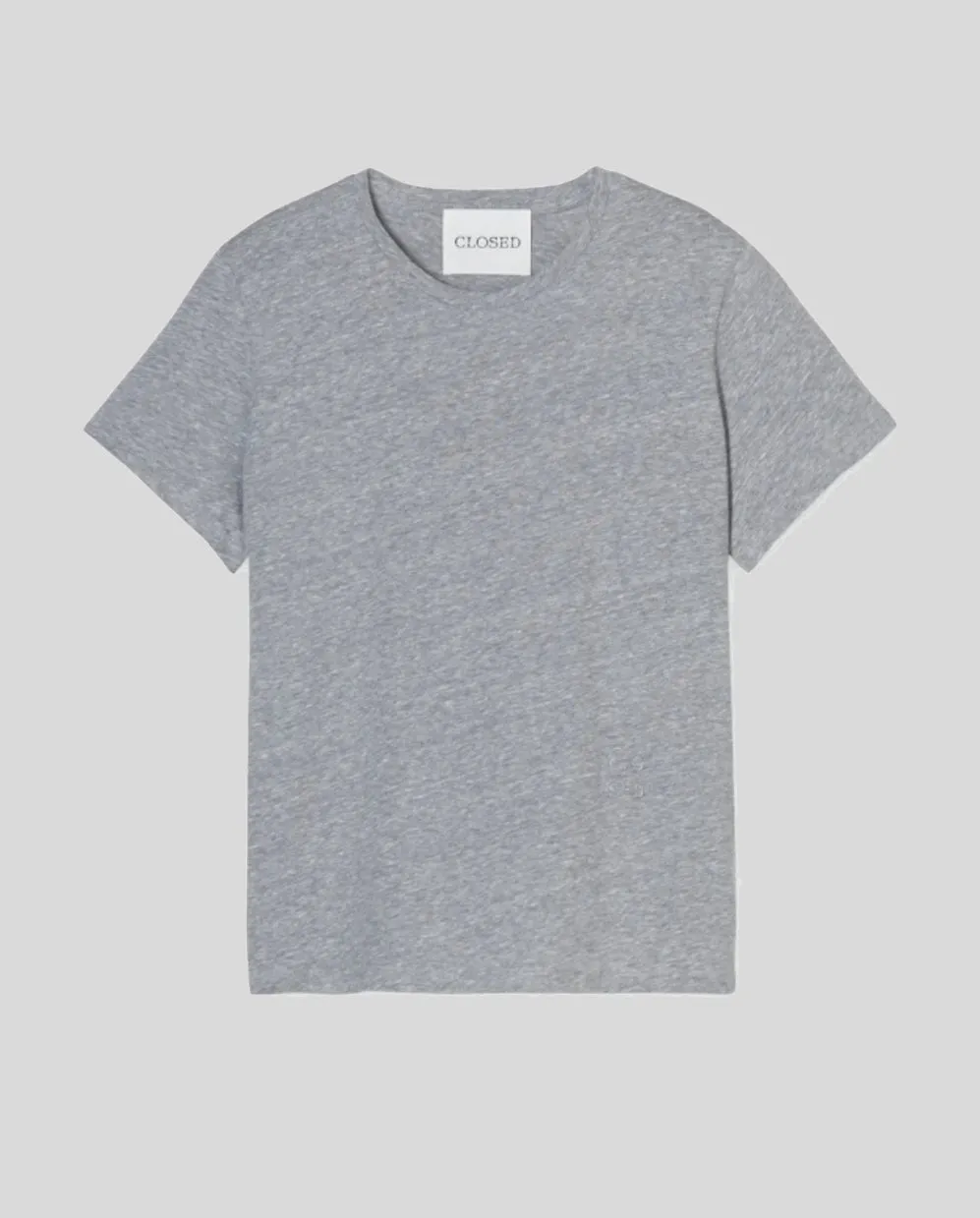 Closed Basic T-shirt Light Grey Melange