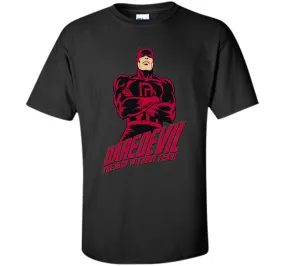 Daredevil Superhero Man Without Fear Graphic T-Shirt