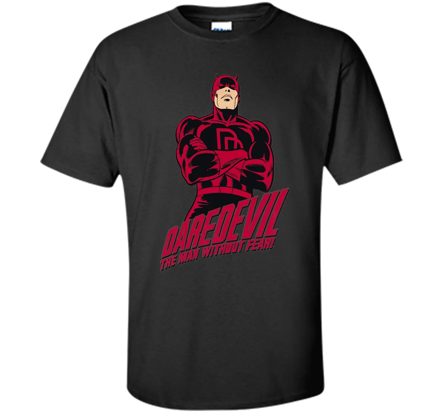 Daredevil Superhero Man Without Fear Graphic T-Shirt