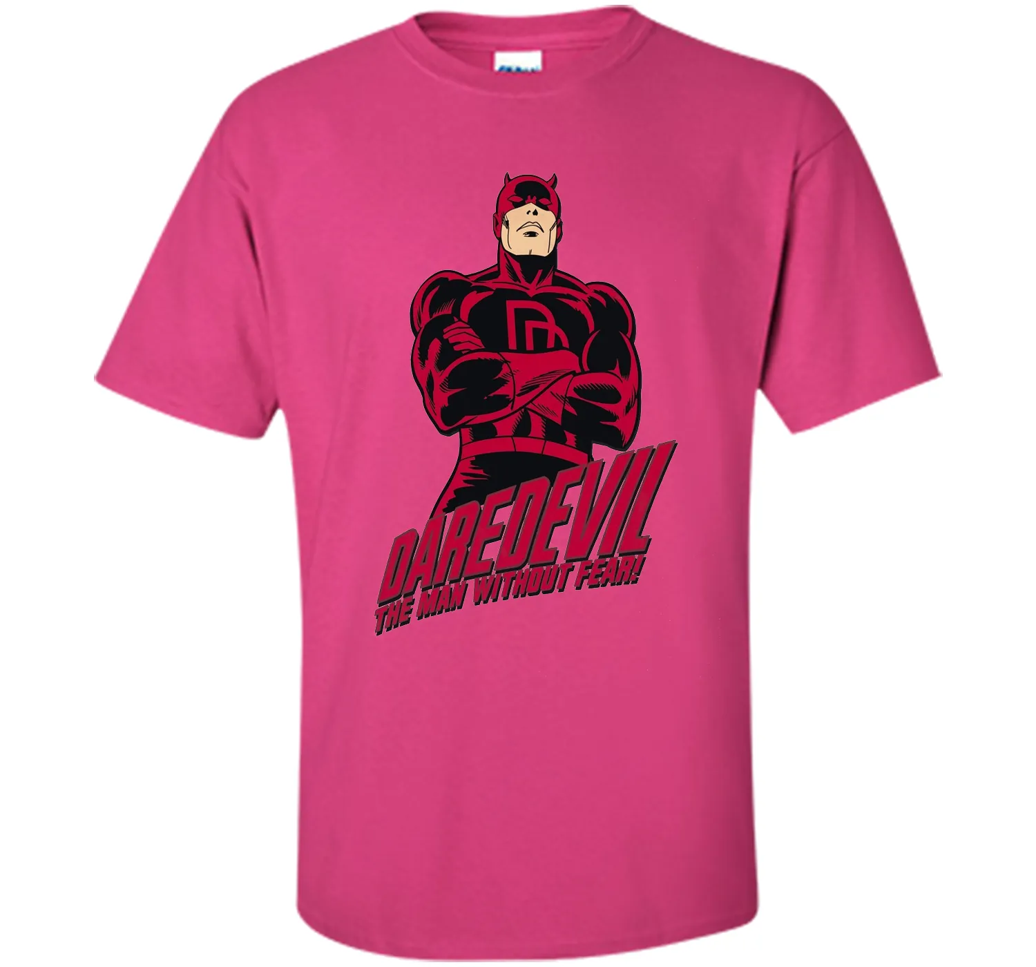 Daredevil Superhero Man Without Fear Graphic T-Shirt