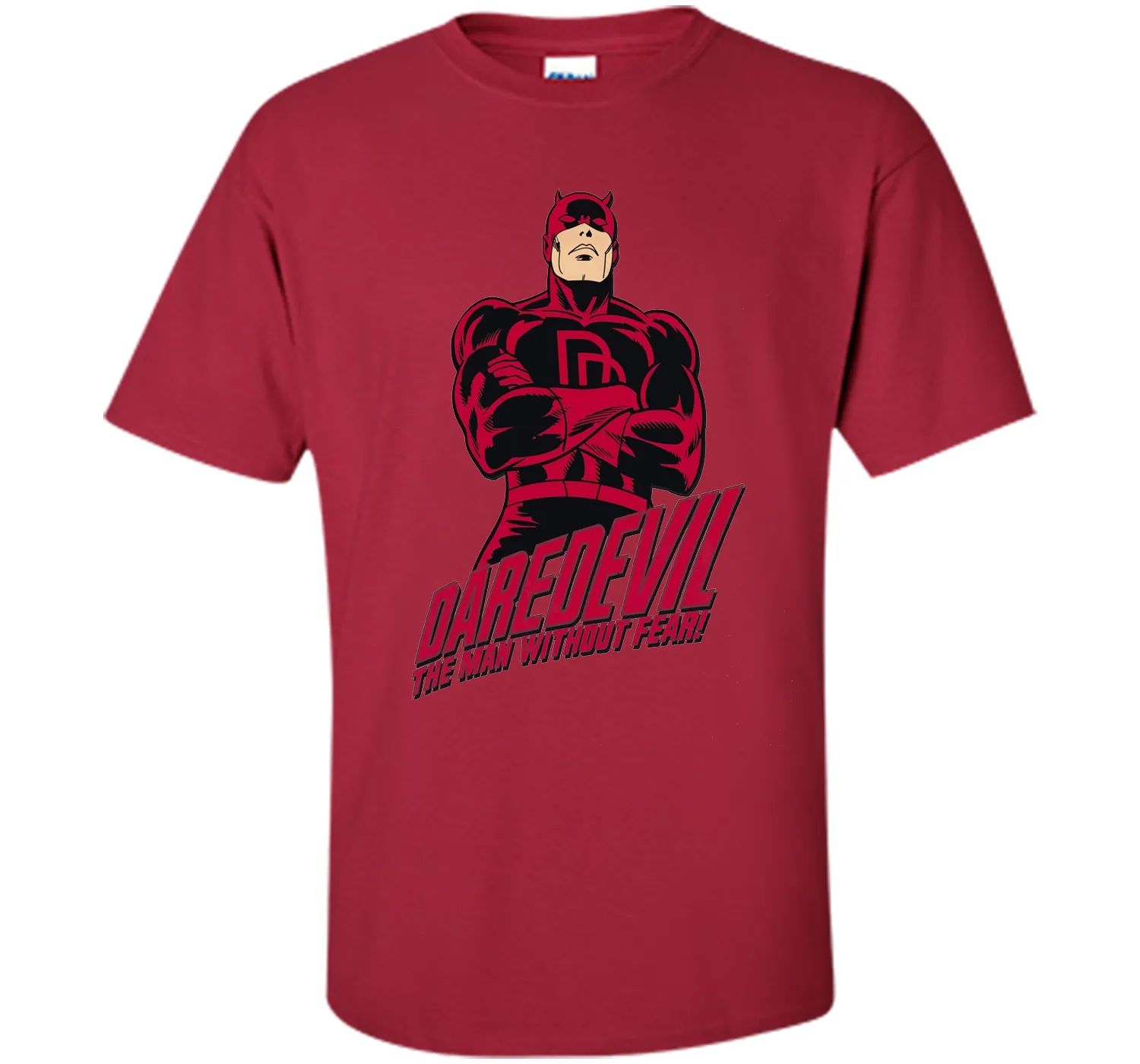 Daredevil Superhero Man Without Fear Graphic T-Shirt
