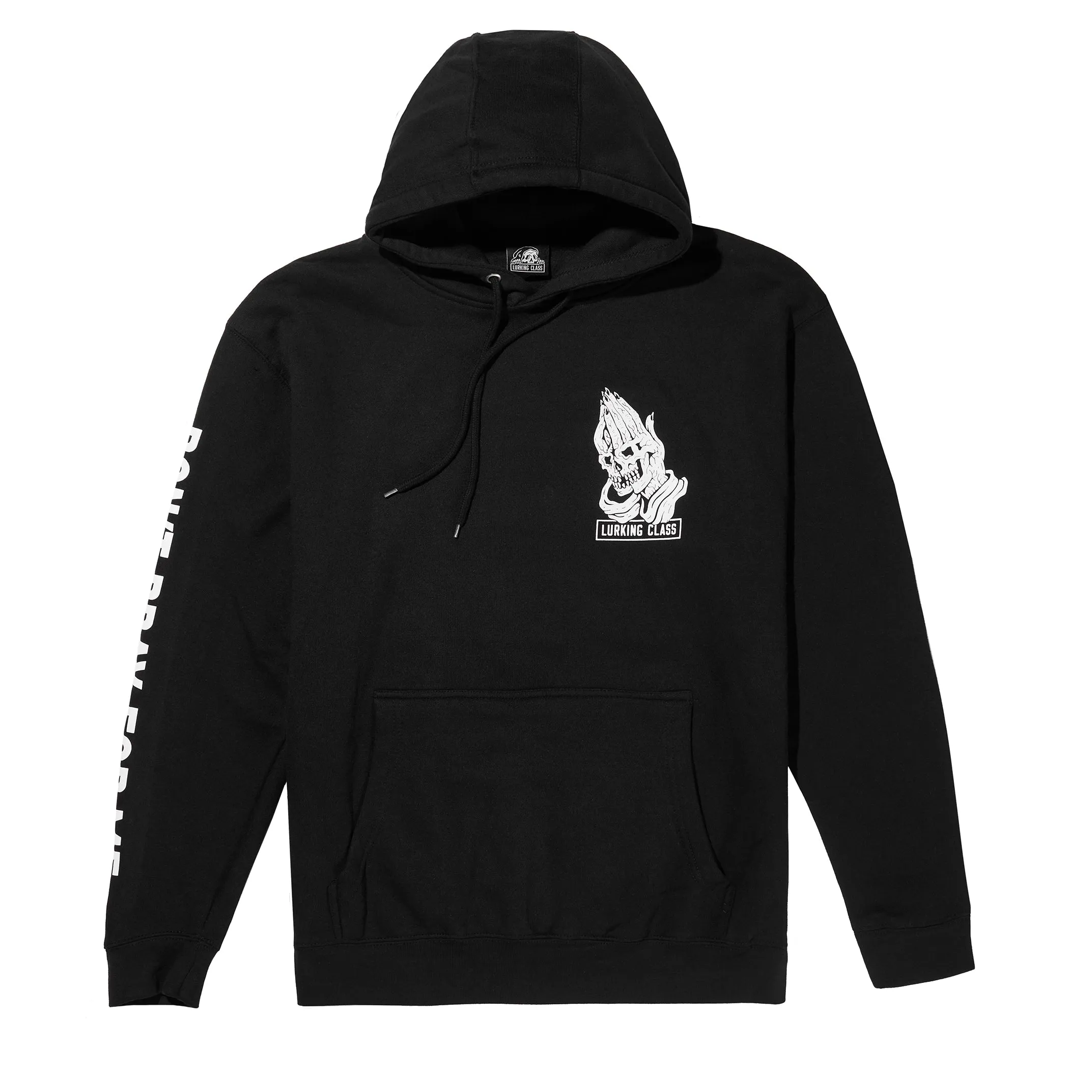 Don't Pray For Me Pullover Hoodie - Black