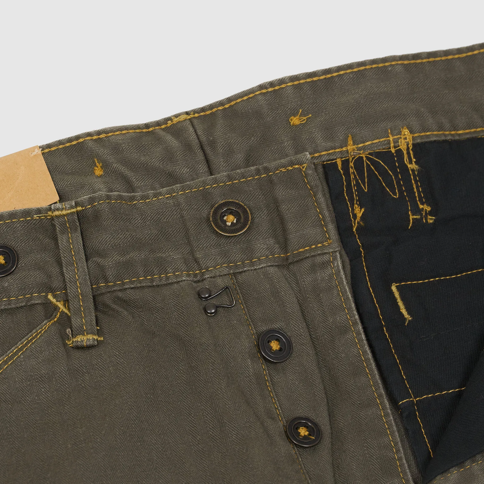 Double RL Flat Front Pocket Work Pants