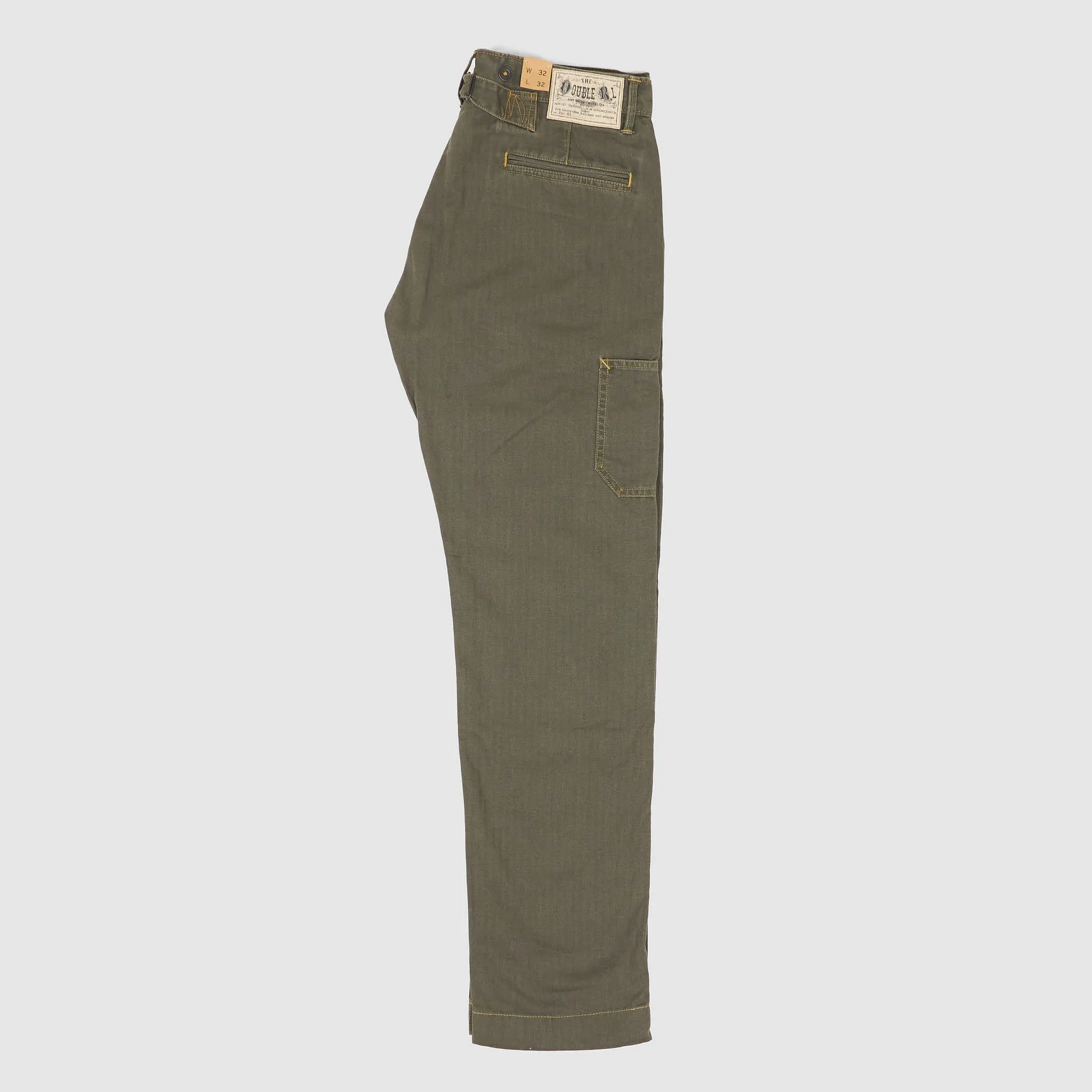 Double RL Flat Front Pocket Work Pants
