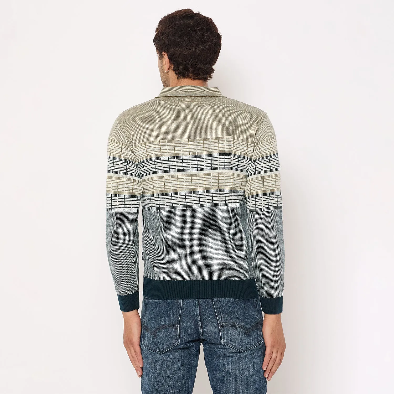 Duke Stardust Men Collared Neck Sweater (SDS2231)
