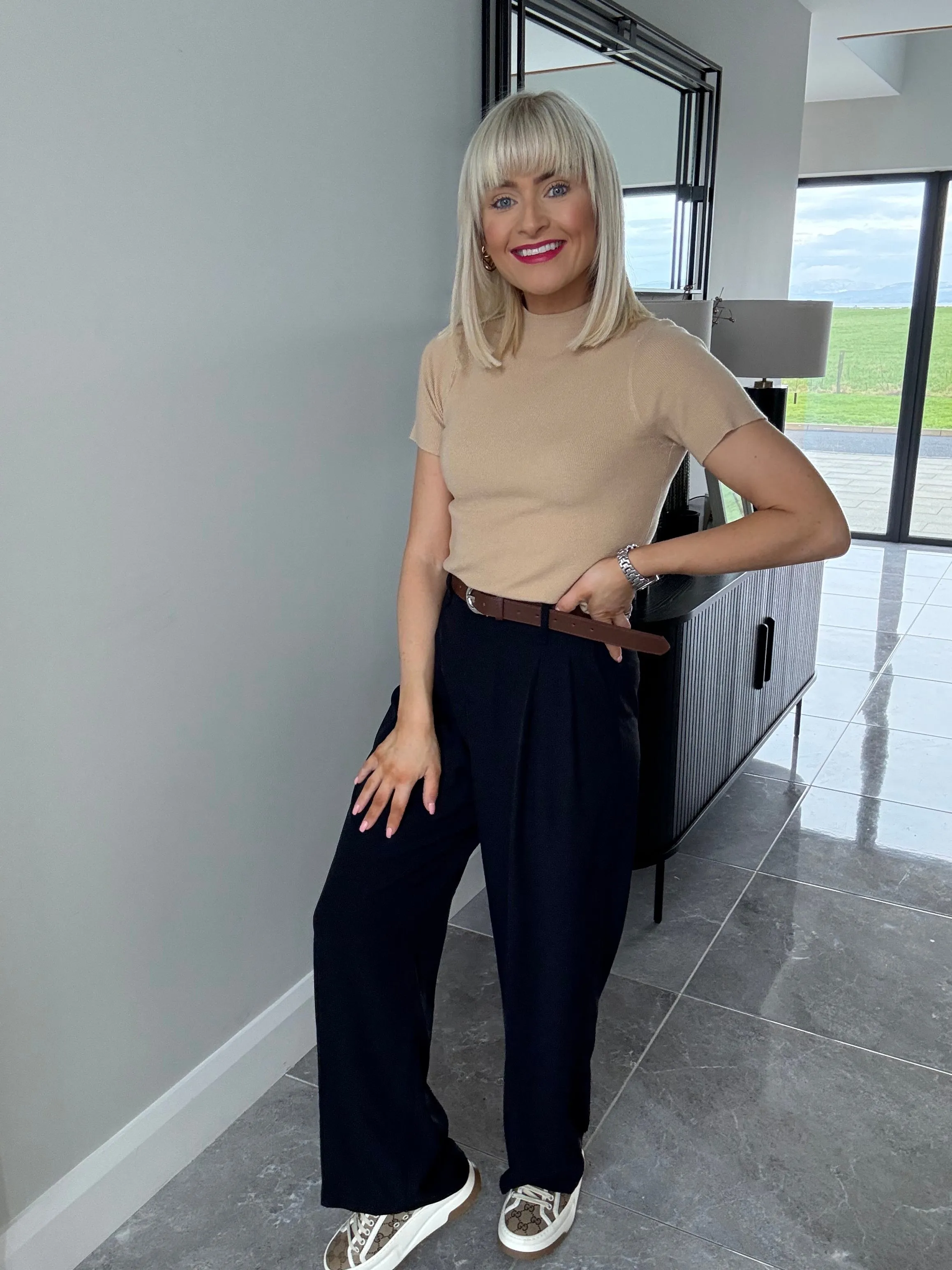 Ebony Trousers Navy