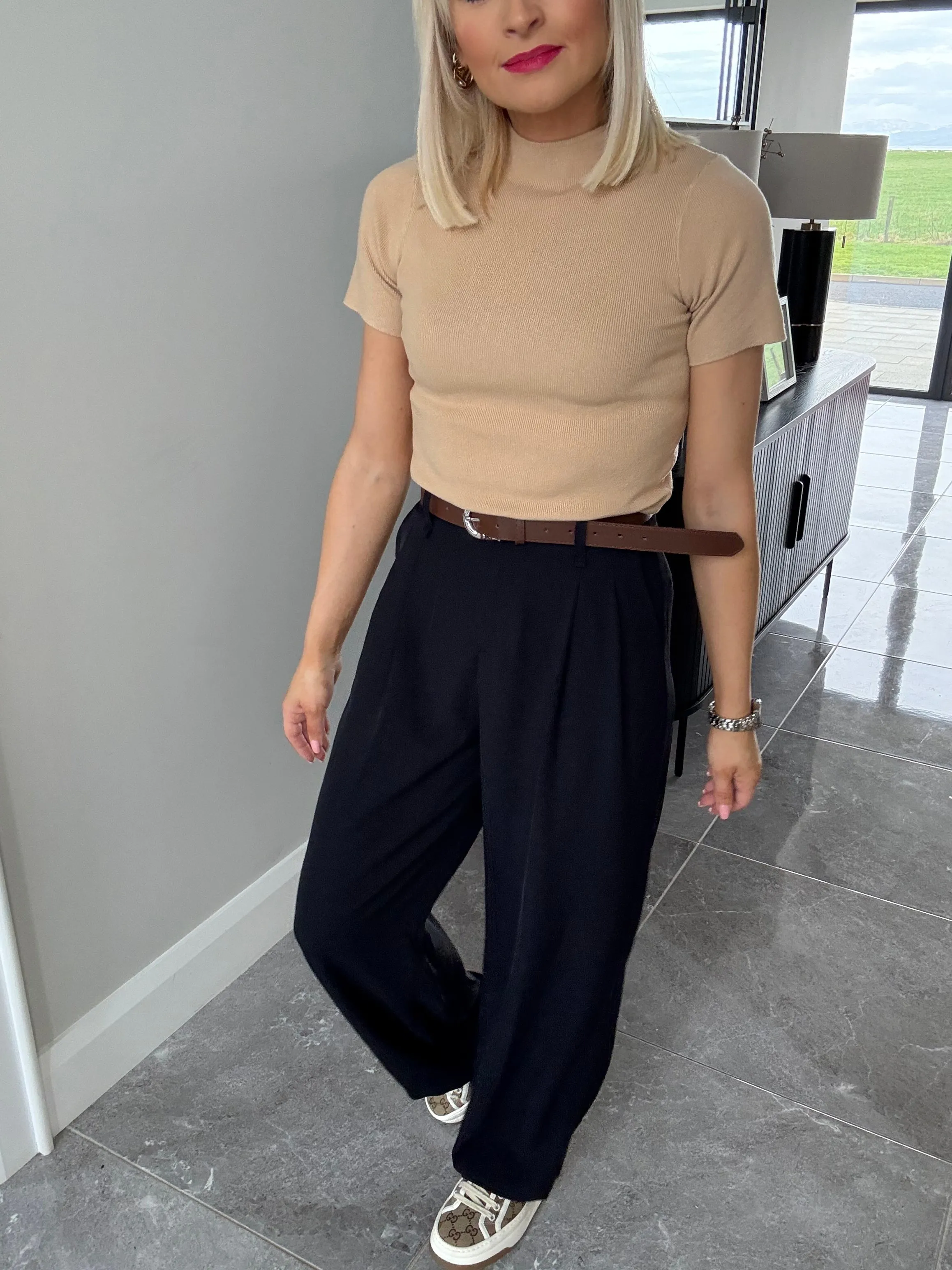 Ebony Trousers Navy
