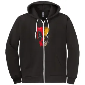 Face Off Zip-Up Hoodie