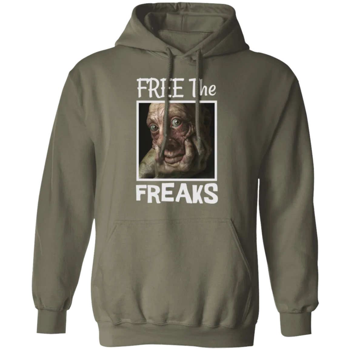 Free The Freaks Pullover Hoodie/Dark Colors
