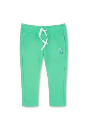 Girls Aqua Trousers