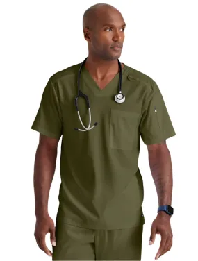 Grey's Anatomy Stretch™ by Barco Murphy 2-Pocket V-Neck Scrub Top-Plus