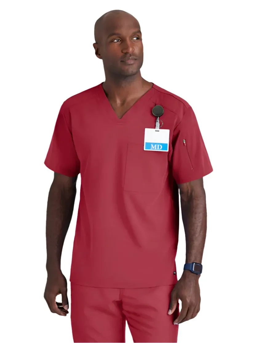 Grey's Anatomy Stretch™ by Barco Murphy 2-Pocket V-Neck Scrub Top-Plus