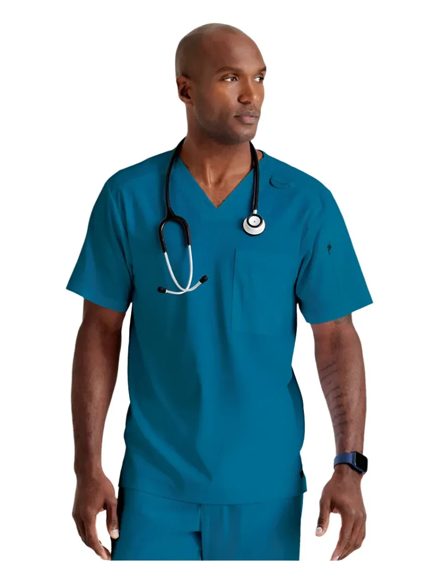 Grey's Anatomy Stretch™ by Barco Murphy 2-Pocket V-Neck Scrub Top-Plus