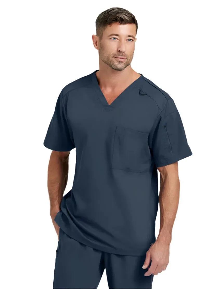 Grey's Anatomy Stretch™ by Barco Murphy 2-Pocket V-Neck Scrub Top-Plus