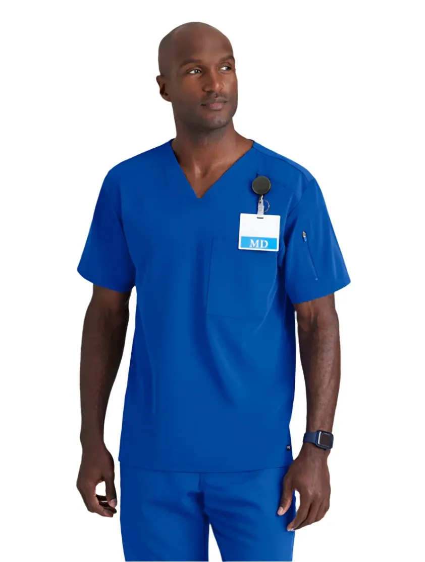 Grey's Anatomy Stretch™ by Barco Murphy 2-Pocket V-Neck Scrub Top-Plus