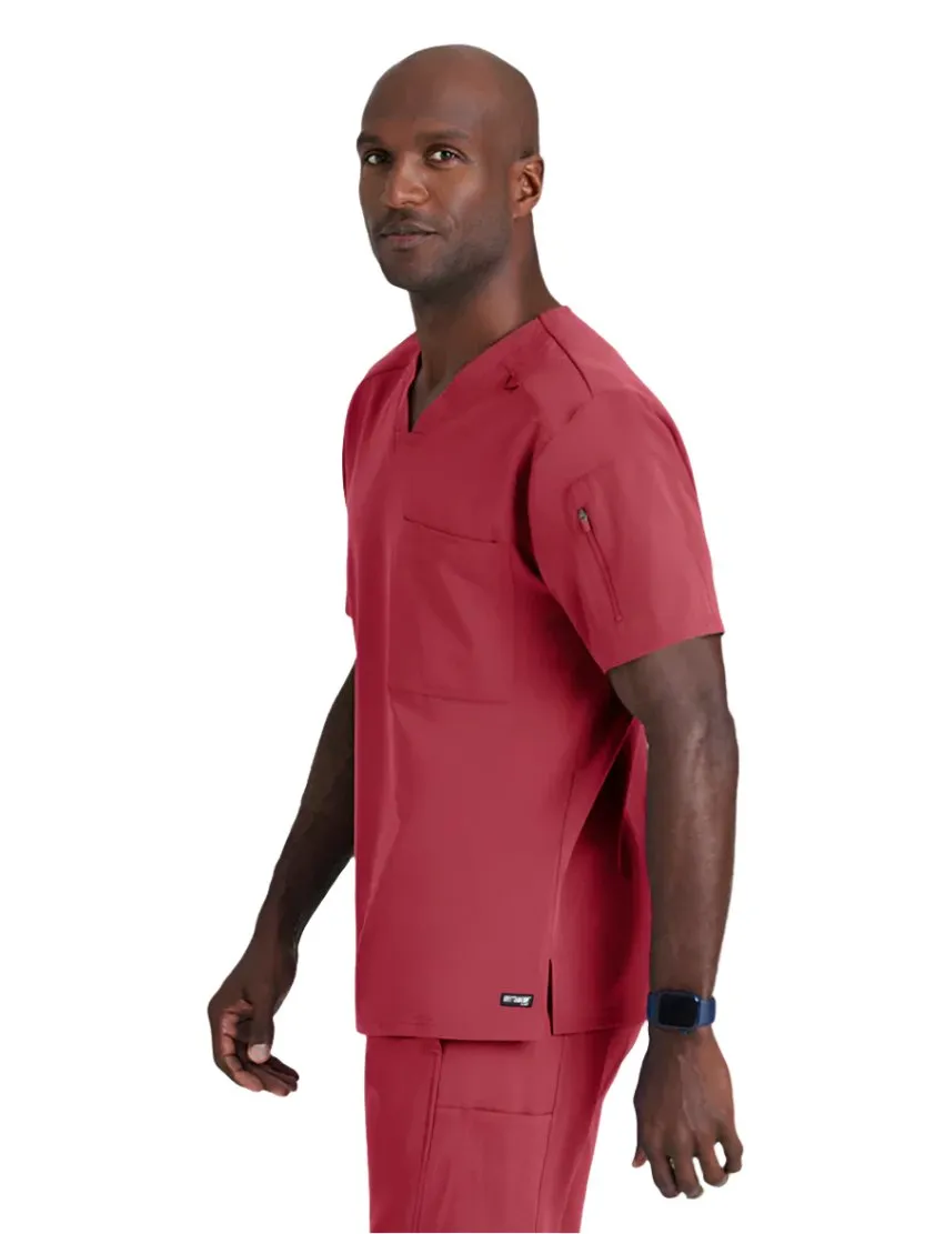 Grey's Anatomy Stretch™ by Barco Murphy 2-Pocket V-Neck Scrub Top-Plus