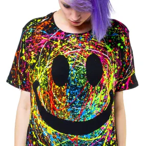 GRIN UNISEX T-SHIRT BLACK